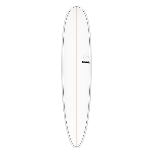 torq TET 9´0 - Longboard - White + Pinline 