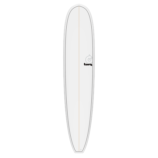 torq TET 9´1 - Longboard - White + Pinline 