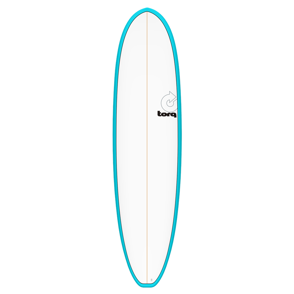 torq TET 7´4 - Funboard V+ - Blue + Pinline 