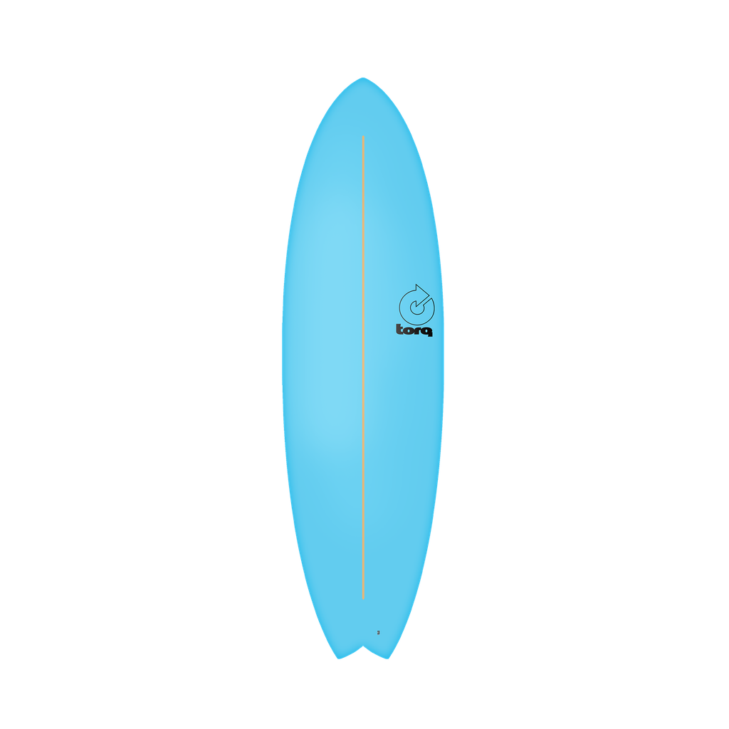 torq Soft Deck PE 6'3 - Fish - Blue