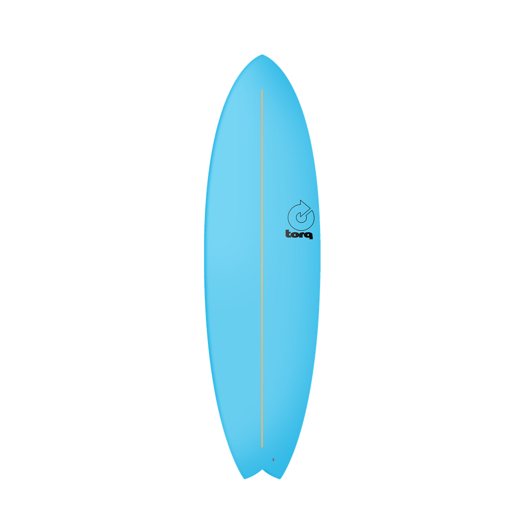 torq Soft Deck PE 6'6 - Fish - Blue