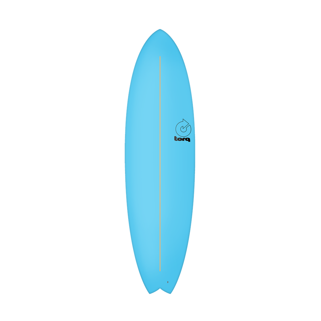 torq Soft Deck PE 6'10 - Fish - Blue