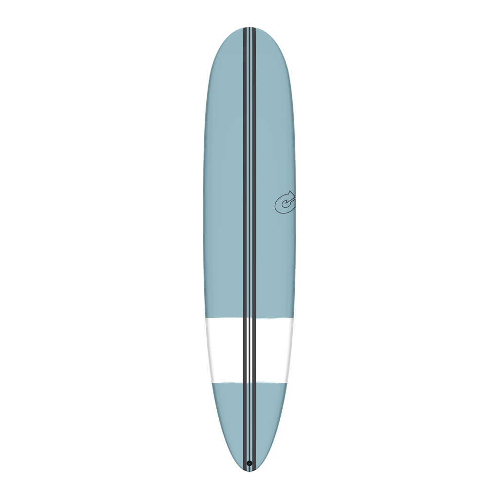 torq TEC 9'6 - The Don - Ice Blue Tint + White + Polish