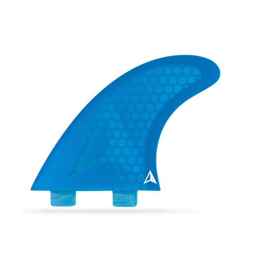 [RO-F-C-A-AR-L-BU] ROAM - All Round Thruster Fin Set  Dual Tab - Blue - Size L