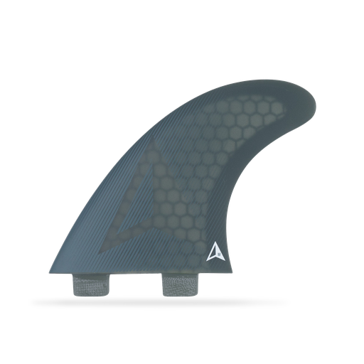 [RO-F-C-A-AR-M-SM] ROAM - All Round Thruster Fin Set  Dual Tab - Smoke - Size M