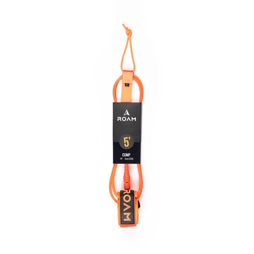 [RO-L-A-CO-5-OR] ROAM - 5' Comp Leash - Orange