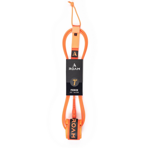 [RO-L-A-PR-7-OR] ROAM - 7' Premium Leash - Orange