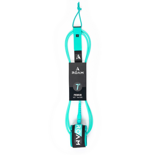 [RO-L-A-PR-7-SG] ROAM - 7' Premium Leash - Sea Green