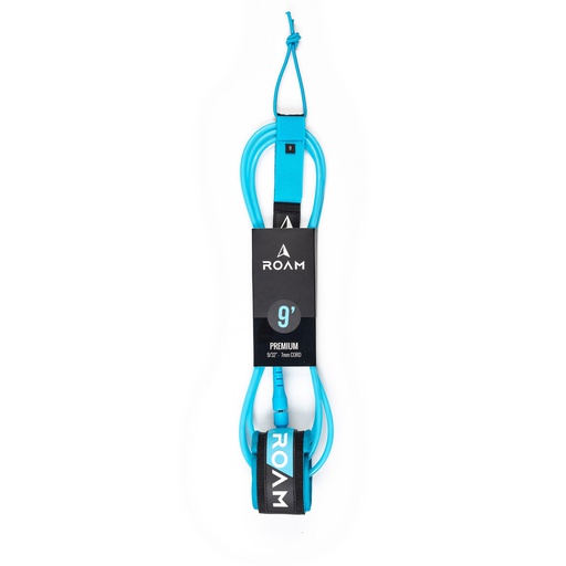 [RO-L-A-PR-9-BU] ROAM - 9' Premium Leash - Blue