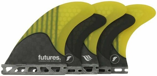 [2440-408-50] Futures - F4 Generation Series V2 5-Fin (S) - Blackstix - Yellow