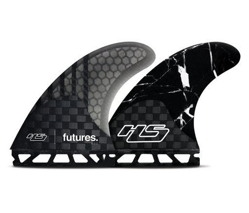 [2487-456-00] Futures - HS1 V2 Thruster (L) - Honeycomb - Carbon/Smoke