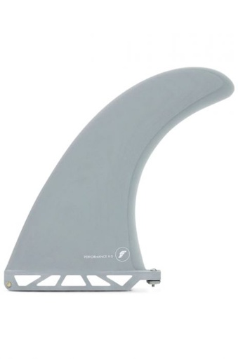 [8185-250-12] Futures - Performance 9.0" Single Fin (L) - Fiberglass - Transparent Grey