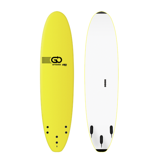 [GO-B-0806-WB] GO Softboard 8'6 - School Wide - Yellow 