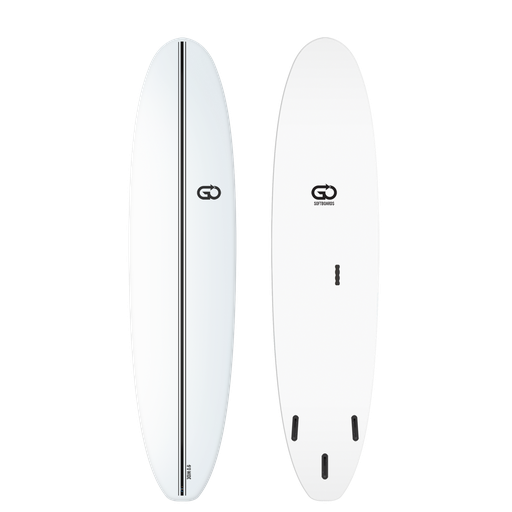 [GO-B-0900-WB-S] GO Softboard 9'0 - Surf Wide - White 