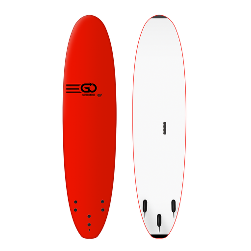 [GO-B-1000-WB] GO Softboard 10'0 - School Wide - Red 