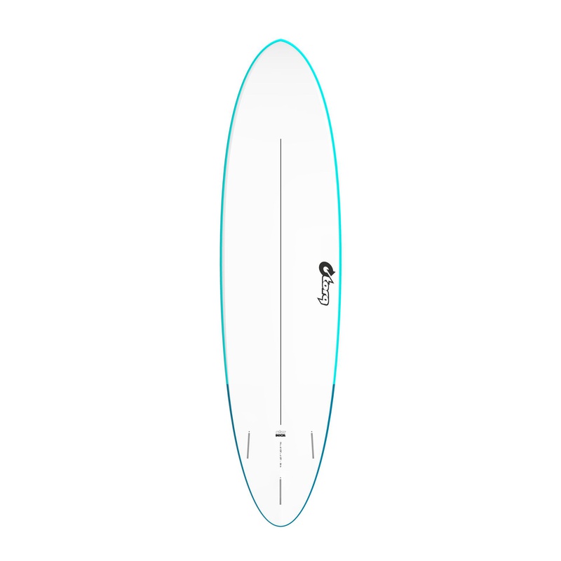 [TQ-A-EVA-0608] torq Soft Deck EVA 6'8 - Fun - Blue + Blue Tail