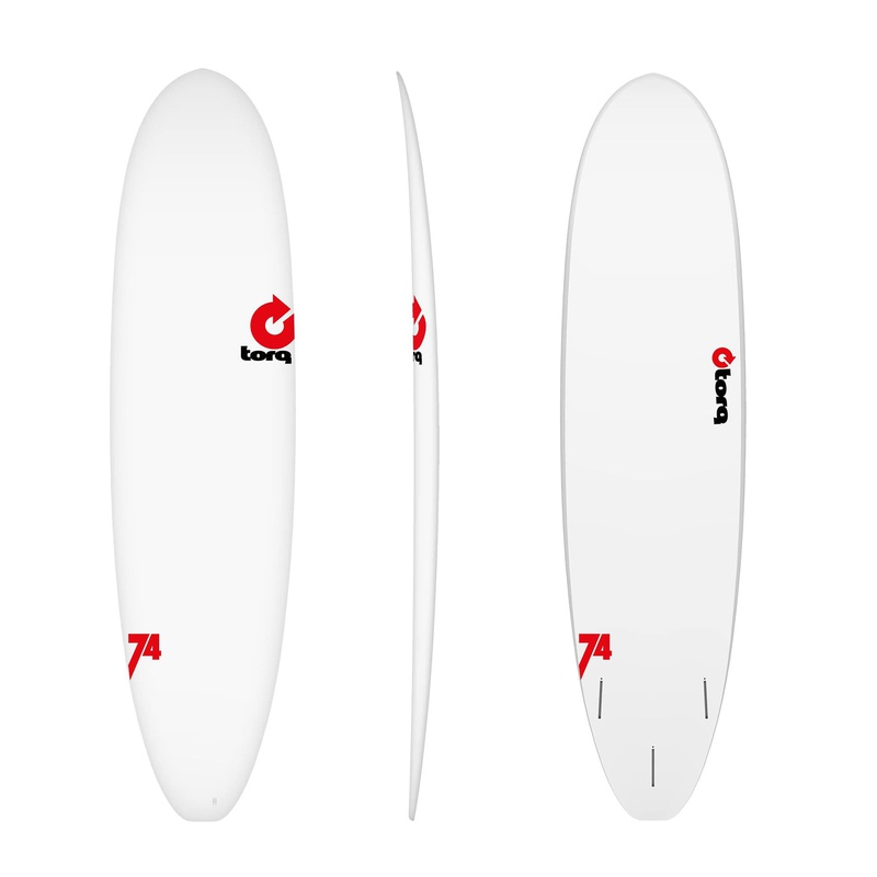 [TQ-A-RT-0704] torq TET 7´4 - Funboard V+ - Rental - White 