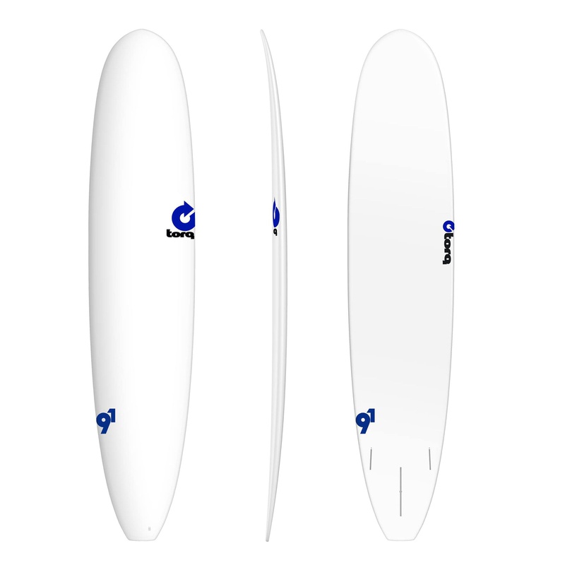 [TQ-A-RT-0901] torq TET 9´1 - Longboard - Rental - White 