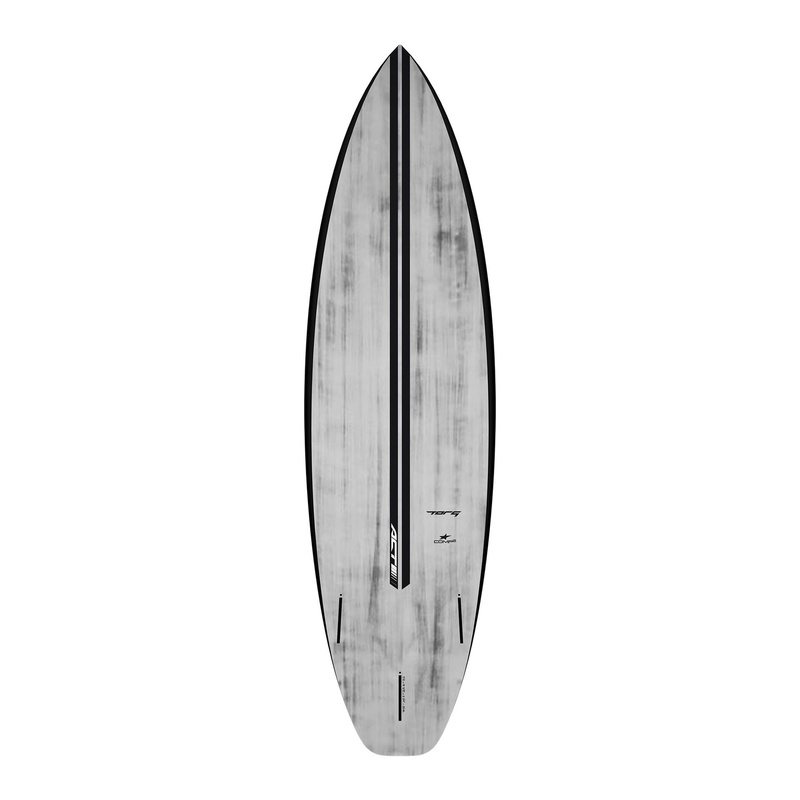 [TQ-ACT-CO-0510-G] torq ACT 5´10 - Comp 2 - Brushed Gray + Black Rails