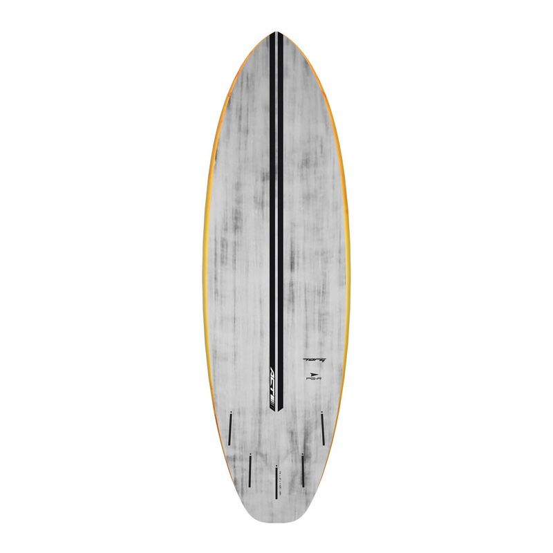 [TQ-ACT-PG-0510-C] torq ACT 5´10 - PG-R - Brushed Gray + Orange Rails