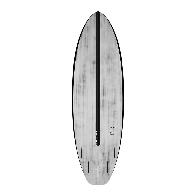 [TQ-ACT-PG-0510-G] torq ACT 5´10 - PG-R - Brushed Gray + Black Rails