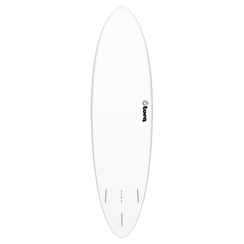 [TQ-B-P-0608] torq TET 6´8 - Funboard - White + Pinline 