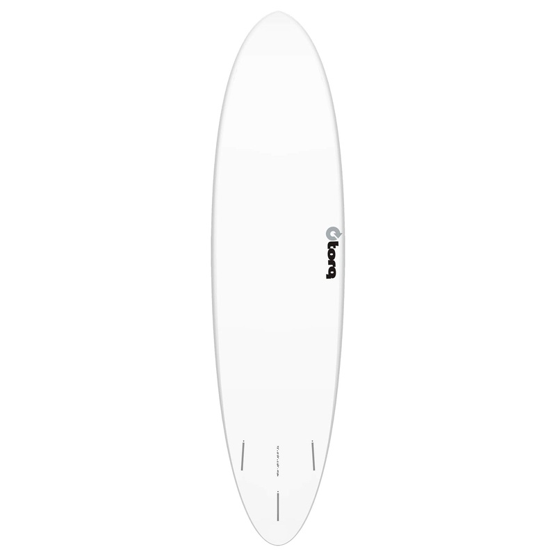 [TQ-B-P-0702] torq TET 7´2 - Funboard - White + Pinline 