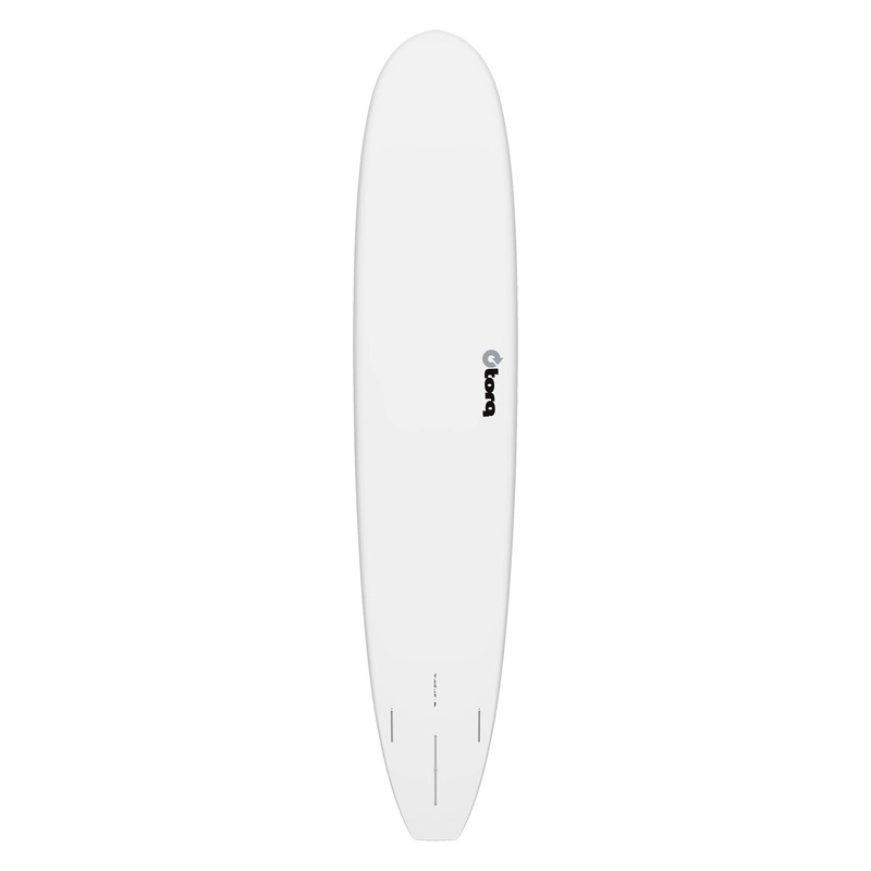 [TQ-B-P-0906] torq TET 9´6 - Longboard - White + Pinline 