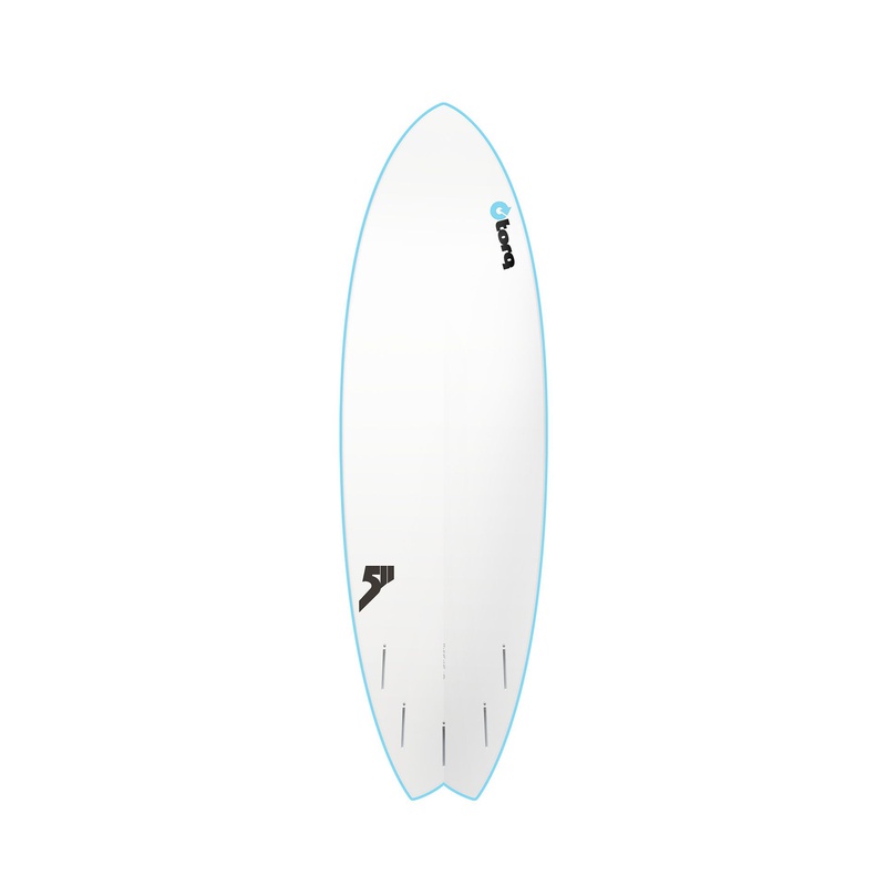 [TQ-F-SH-0511] torq Soft Deck PE 5'11 - Fish - Blue