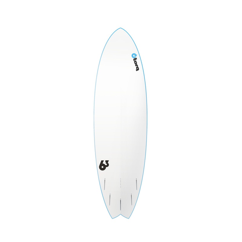 [TQ-F-SH-0603] torq Soft Deck PE 6'3 - Fish - Blue