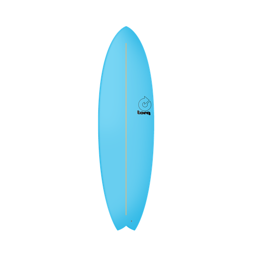 [TQ-F-SH-0606] torq Soft Deck PE 6'6 - Fish - Blue