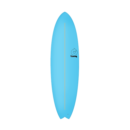 [TQ-F-SH-0610] torq Soft Deck PE 6'10 - Fish - Blue