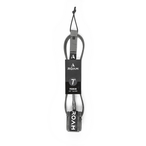 [RO-L-A-PR-7-GR] ROAM - 7' Premium Leash - Gray